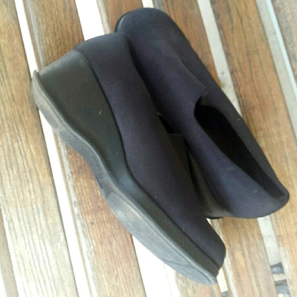 Suede Fanfare wedge shoes - Picture 3 of 4